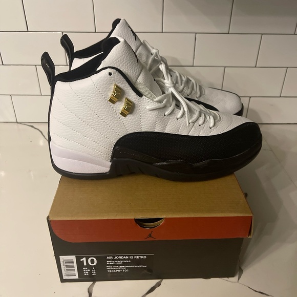 Men’s Jordan Retro 12 Taxi Size 10. - Picture 8 of 8